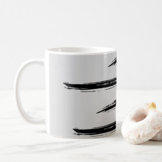 Taza de café de arte abstracto moderno
