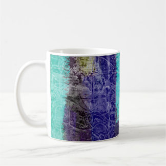 taza de café de arte abstracto "Sueños de Millón d