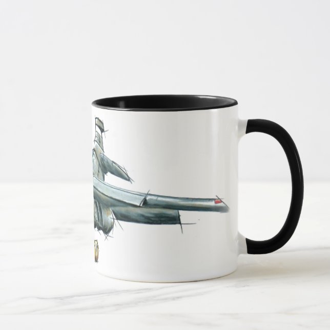 Taza de café de B-1B 11Oz (Derecha)