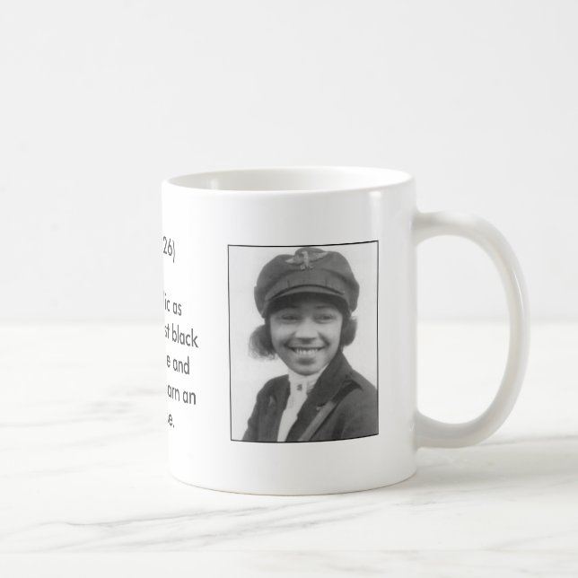 Taza de café de Bessie Coleman (Derecha)