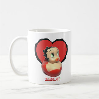 Taza de café de Betty Boop - patos del caucho de