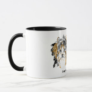 Taza de café de Biewer Terrier