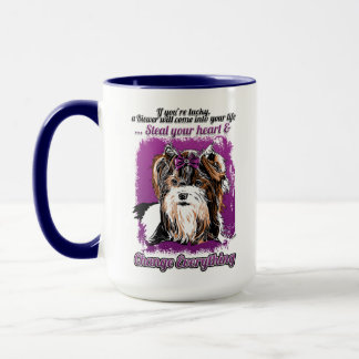 Taza de café de Biewer Terrier