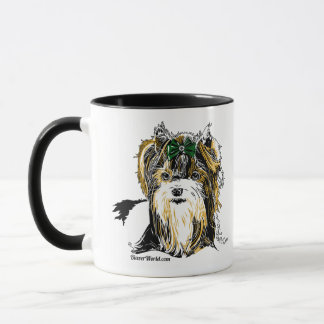 Taza de café de Biewer Terrier