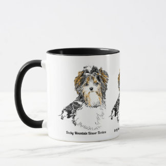 Taza de café de Biewer Terrier