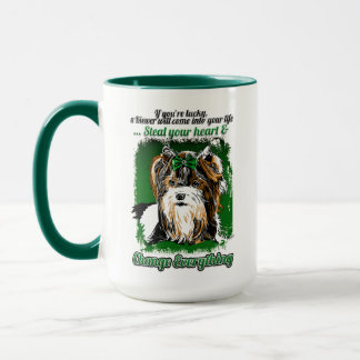Taza de café de Biewer Terrier