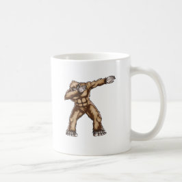 Taza de café de Bigfoot que frota