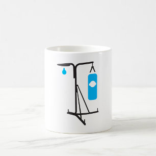 Taza de café de bolsa de boxeo
