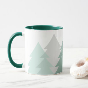 Taza de café de bosques
