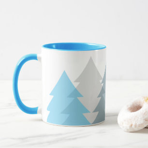 Taza de café de bosques