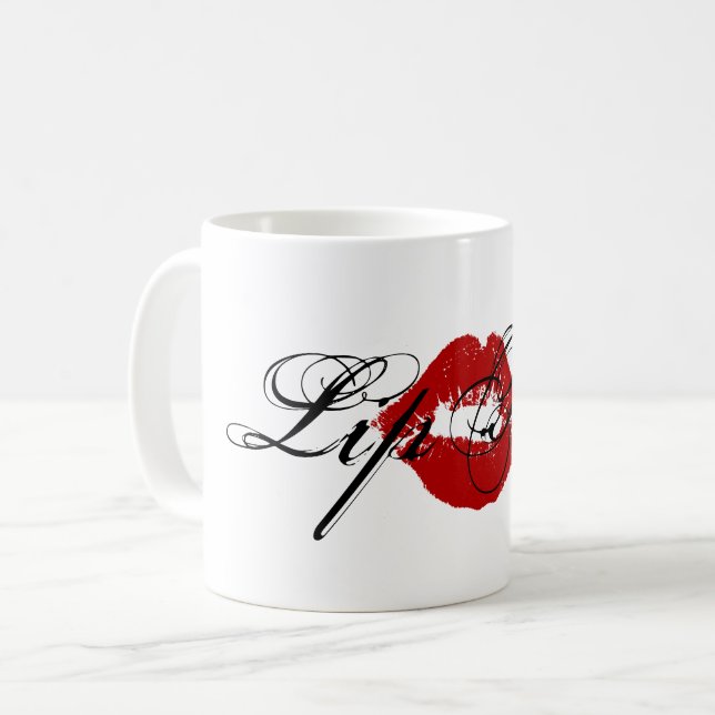 Taza de café de Boss 11oz del labio (Anverso izquierdo)