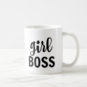 Taza de café de Boss del chica
