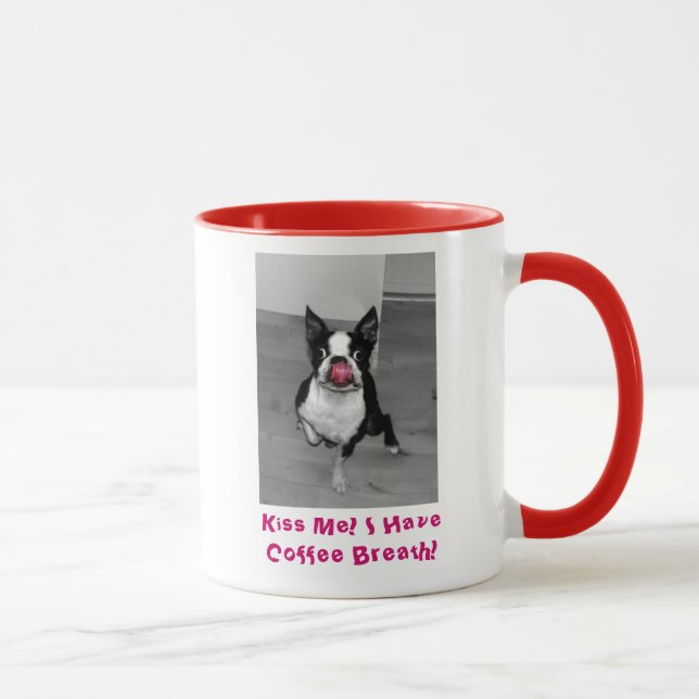 TAZA DE CAFÉ DE BOSTON TERRIER (Derecha)