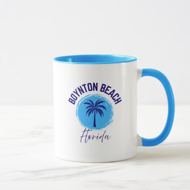 Taza de café de Boynton Beach Florida (Derecha)