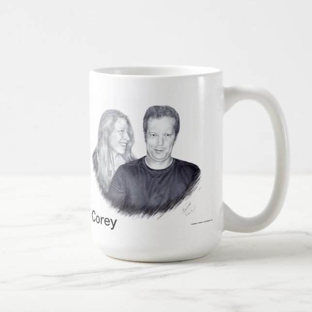 Taza de café de Briget y de Corey (Derecha)