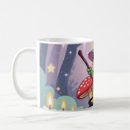 Taza de café de bruja de rana – Cabaña de rana Kaw