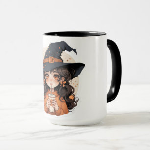 Taza de café de bruja linda Salón estético de ot