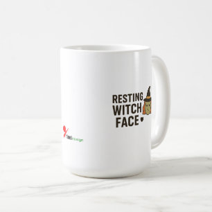 Taza De Café De Bruja Sarcástica Divertida Regalo