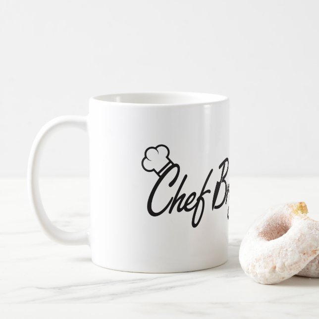 Taza de café de Bryce Taylor del cocinero (Con donut)