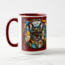 Taza de café de Bulldog Francés lindo