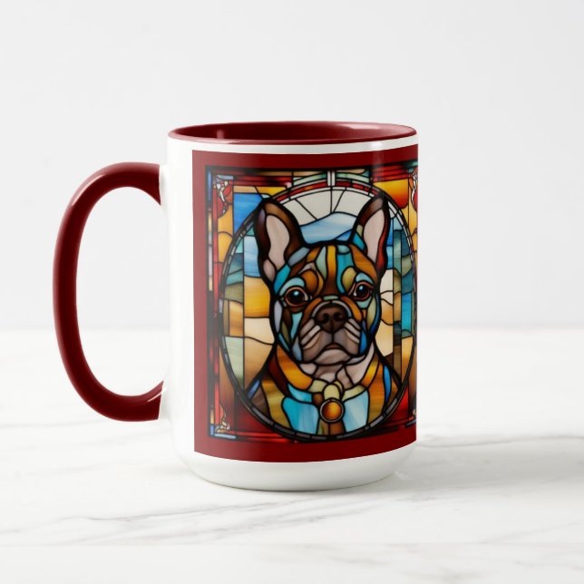 Taza de café de Bulldog Francés lindo (Izquierda)