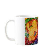 taza de café de burbujas de risa