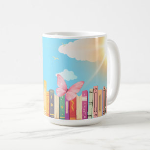 Taza de café de Butterfly Books