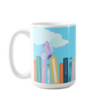 Taza de café de Butterfly Books