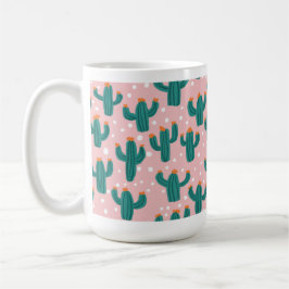Taza de café de cactus