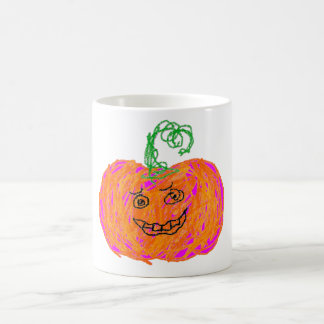 Taza de café de calabaza Kawaii - Halloween divert