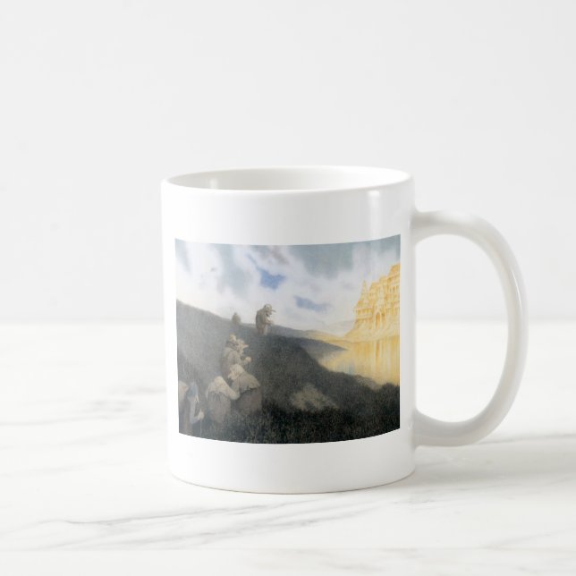 Taza De Café De camino al castillo de Troll (Derecha)