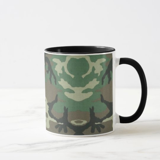Taza de café de Camoflage