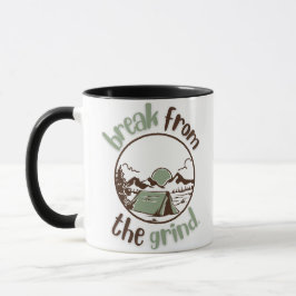 Taza de café de camping