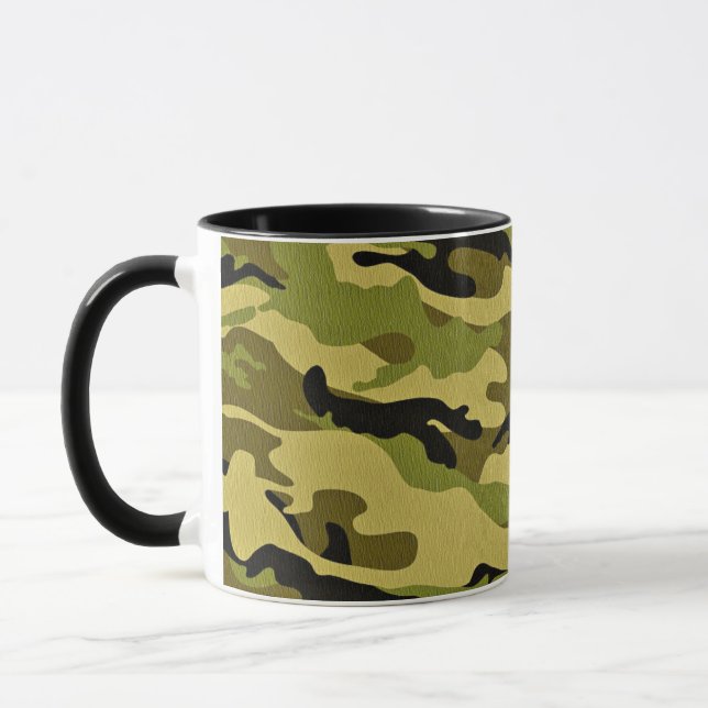 taza de café de camuflaje (Izquierda)