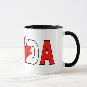 Taza de café de Canadá