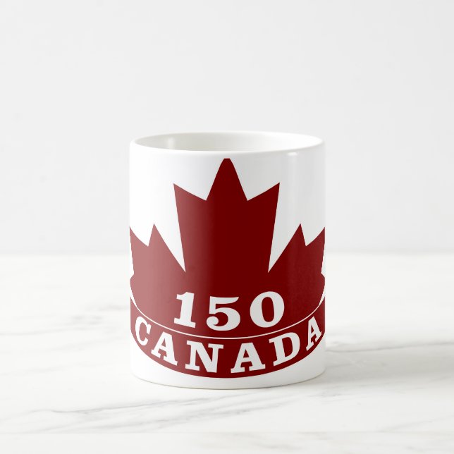 Taza de café de Canadá 150 (Centro)
