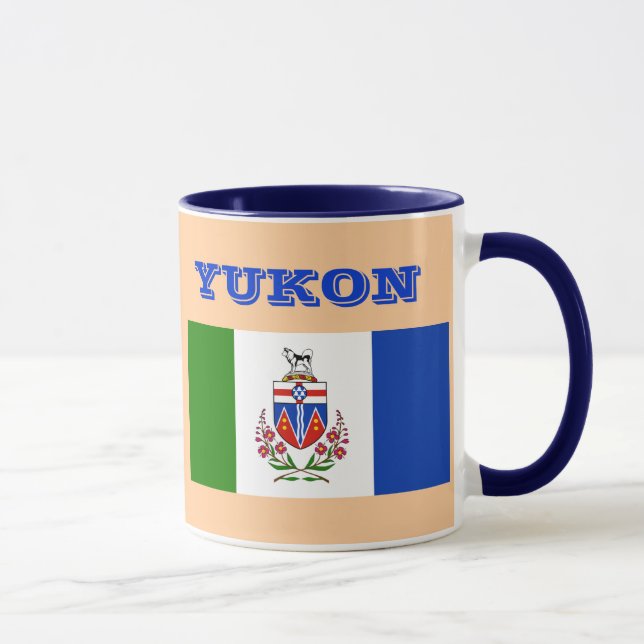 Taza de café de Canadá - del Yukón (Derecha)