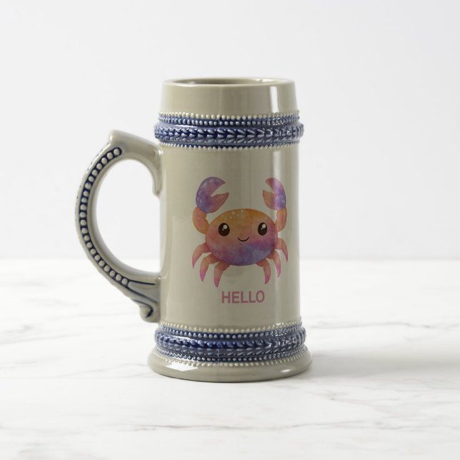 Taza de café de cangrejo lindo (Izquierda)