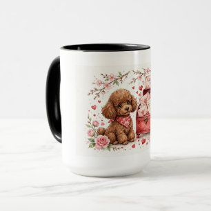 Taza de café de caniche lindo – Taza para amantes