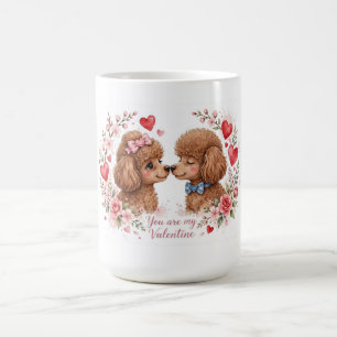Taza de café de caniche lindo – Taza para amantes