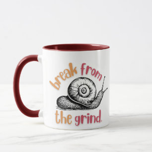 Taza de café de caracol