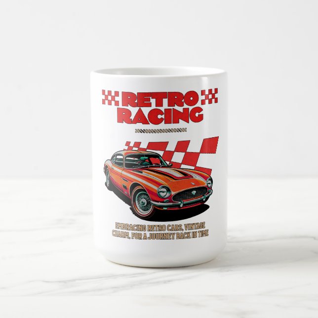 TAZA DE CAFÉ DE CARRERAS RETRO (Centro)