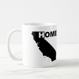 Taza de café de casa en California Taza de viaje