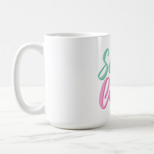 Taza de café de cerámica clásica " "Taza de foto p (Izquierda)