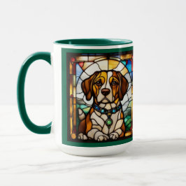 Taza de café de cerámica de Beagle lindo