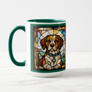 Taza de café de cerámica de Beagle lindo