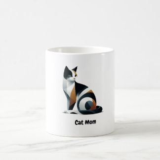 Taza de café de cerámica de gato atigrado lindo ma