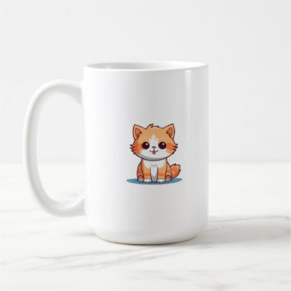 Taza de café de cerámica de gato lindo | Regalo pe