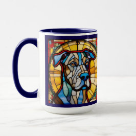 Taza de café de cerámica de Gran Danés lindo