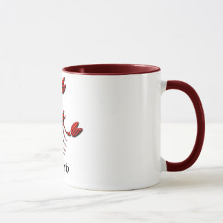 Taza de café de cerámica del Rótulo del escorpión